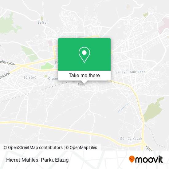 Hicret Mahlesi Parkı map
