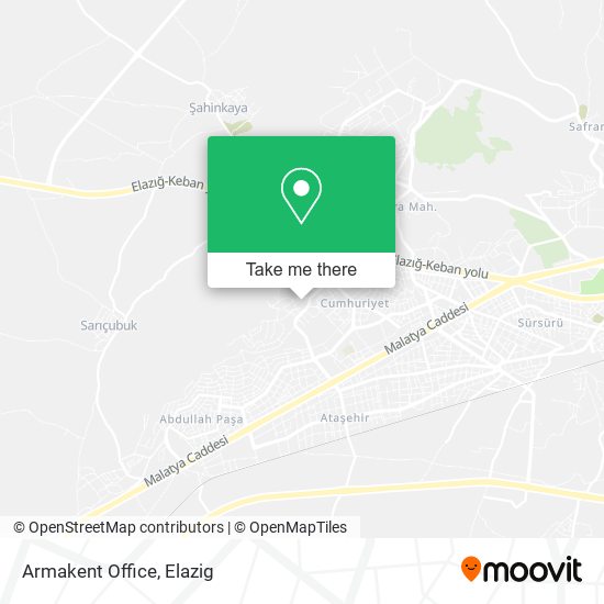 Armakent Office map
