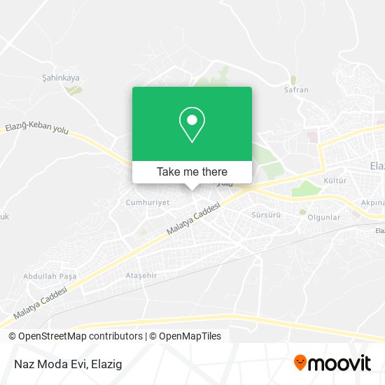 Naz Moda Evi map