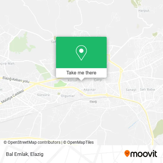 Bal Emlak map
