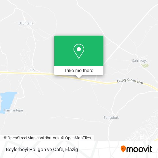 Beylerbeyi Poligon ve Cafe map