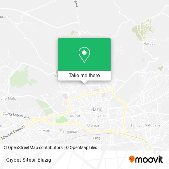 Gıybet Sitesi map