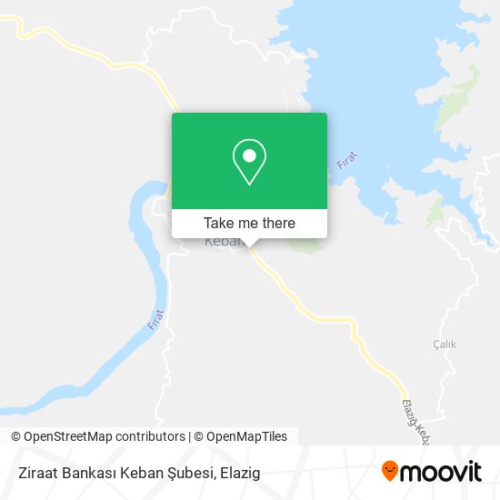 Ziraat Bankası Keban Şubesi map