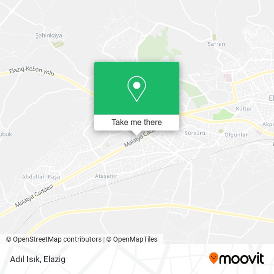 Adıl Isık map