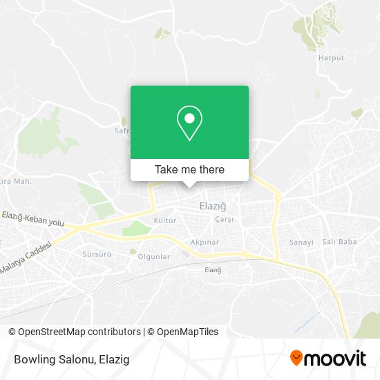 Bowling Salonu map