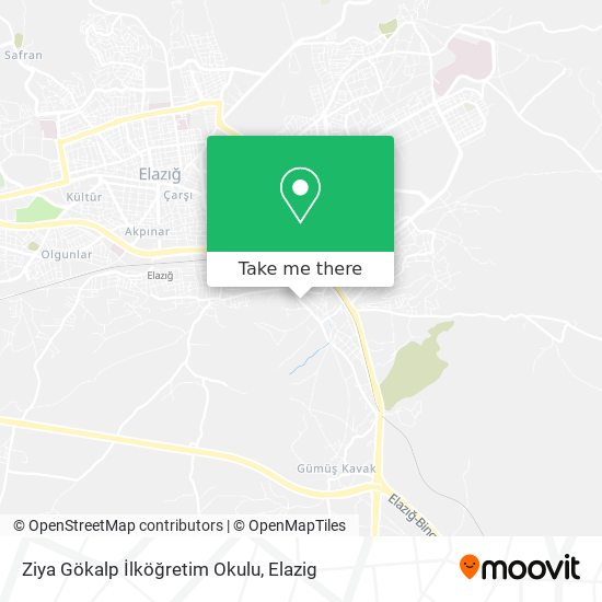 Ziya Gökalp İlköğretim Okulu map