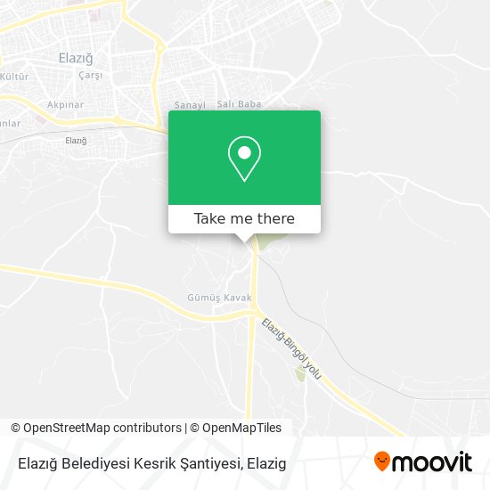 Elazığ Belediyesi Kesrik Şantiyesi map