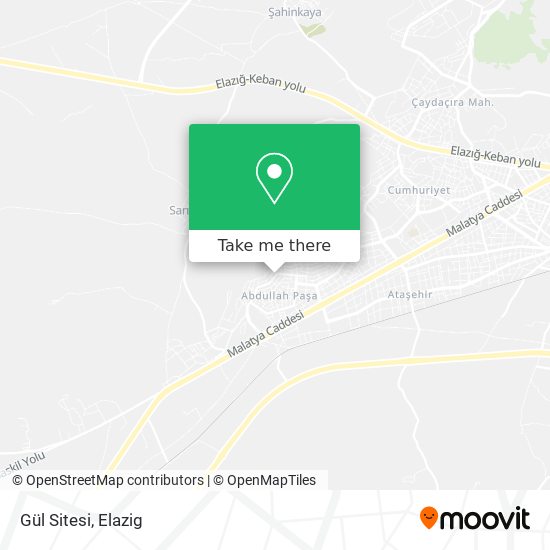 Gül Sitesi map