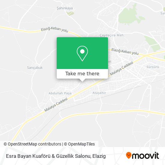 Esra Bayan Kuaförü & Güzellik Salonu map