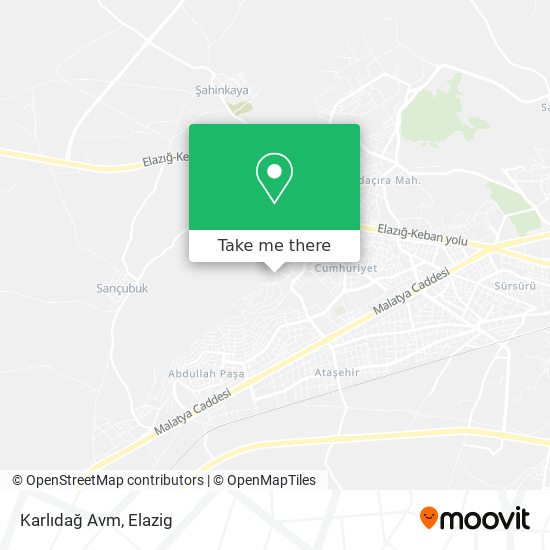 Karlıdağ Avm map