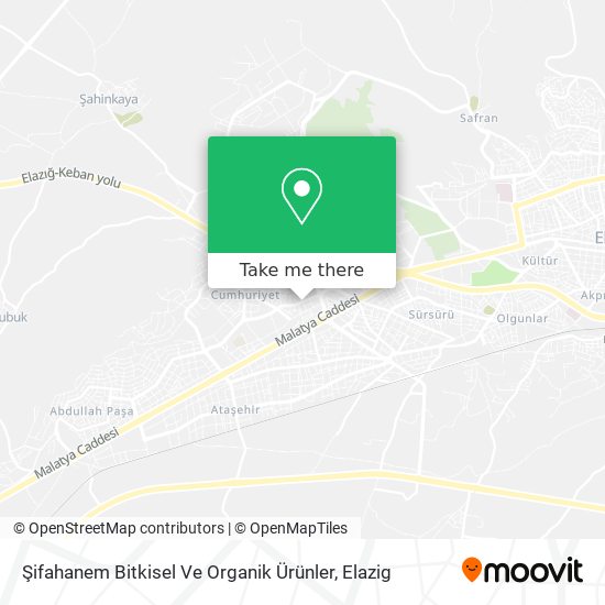 Şifahanem Bitkisel Ve Organik Ürünler map