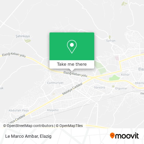 Le Marco Ambar map