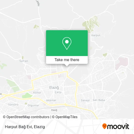 Harput Bağ Evi map