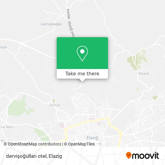 dervişoğulları otel map