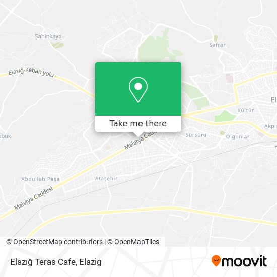 Elazığ Teras Cafe map