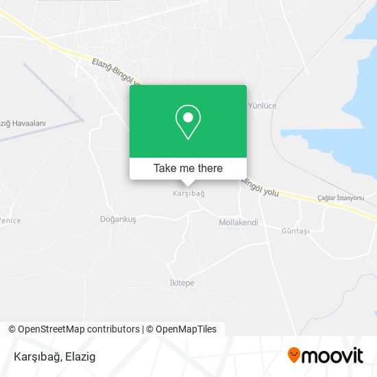 Karşıbağ map