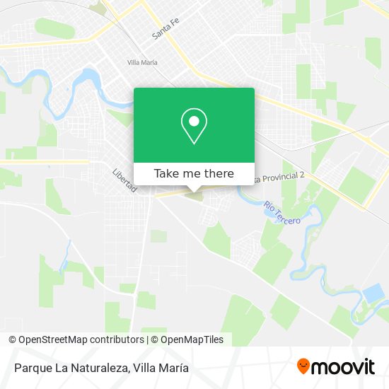 Mapa de Parque La Naturaleza