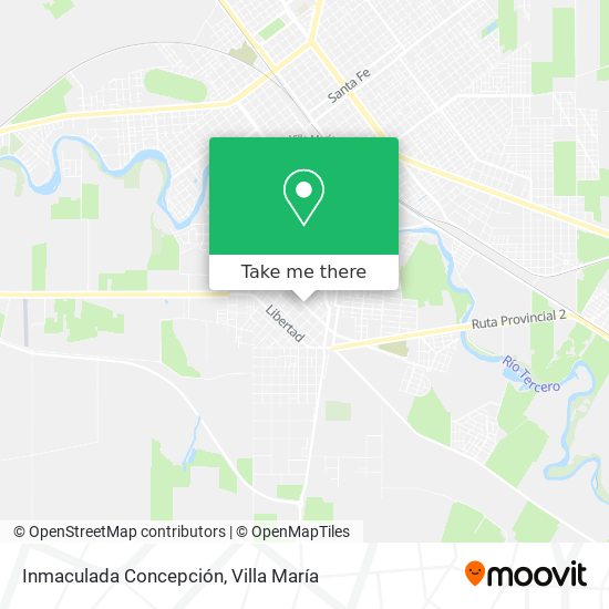 Inmaculada Concepción map