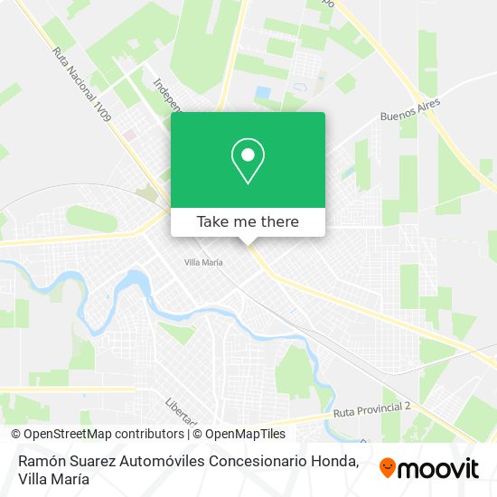 Ramón Suarez Automóviles Concesionario Honda map