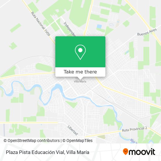 Plaza Pista Educación Vial map