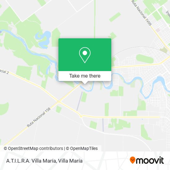 A.T.I.L.R.A. Villa María map