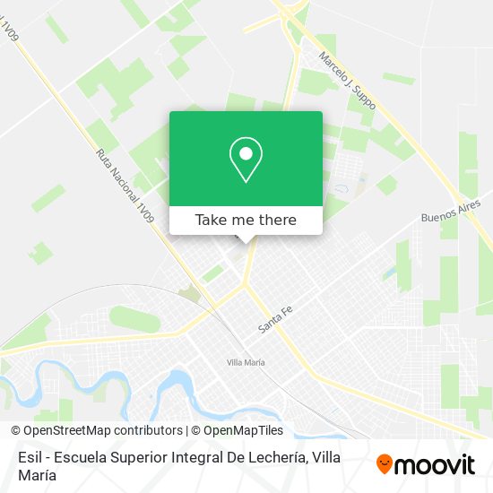 Mapa de Esil - Escuela Superior Integral De Lechería