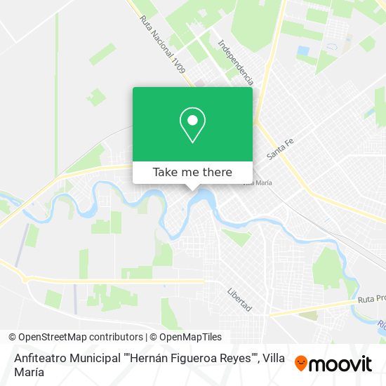Anfiteatro Municipal ""Hernán Figueroa Reyes"" map