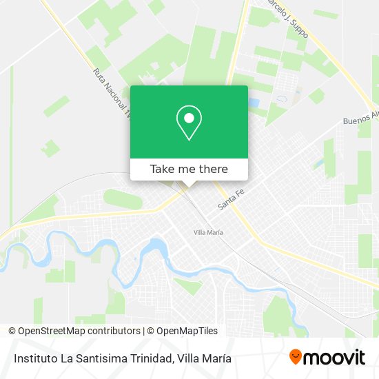 Mapa de Instituto La Santisima Trinidad