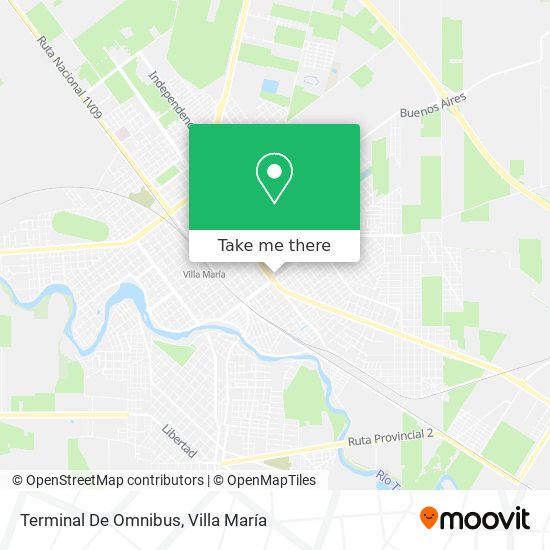 Terminal De Omnibus map