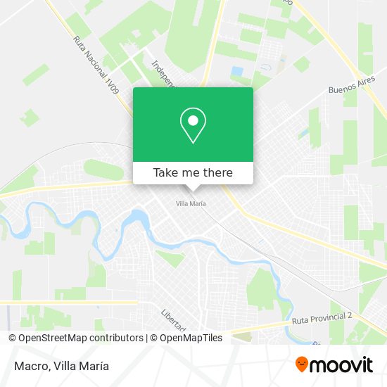 Mapa de Macro