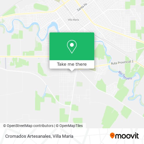 Cromados Artesanales map