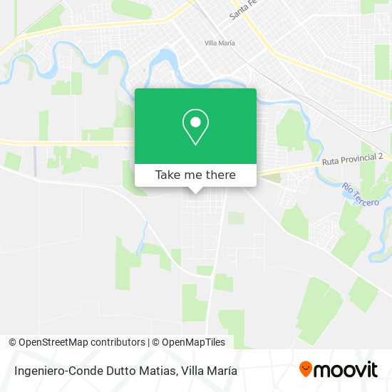 Ingeniero-Conde Dutto Matias map