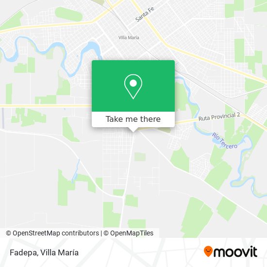 Mapa de Fadepa