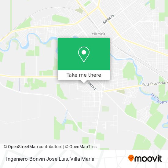 Mapa de Ingeniero-Bonvin Jose Luis