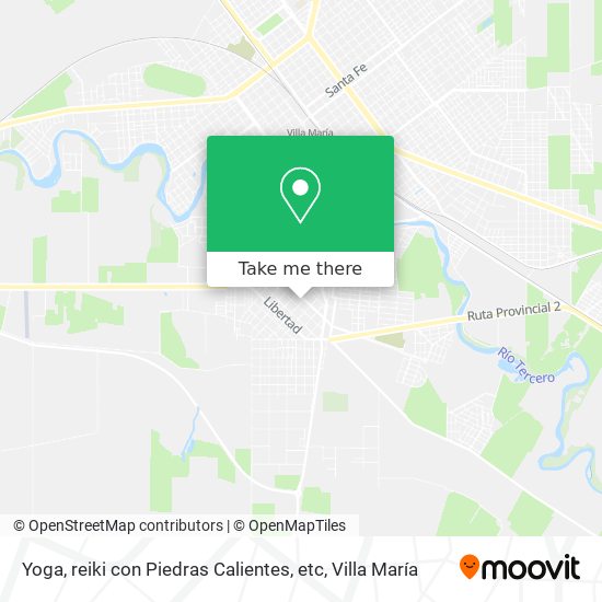 Yoga, reiki con Piedras Calientes, etc map