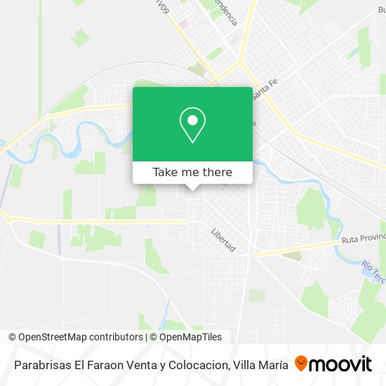 Parabrisas El Faraon Venta y Colocacion map