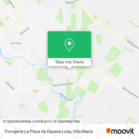 Forrajeria La Plaza de Dayana Loza map