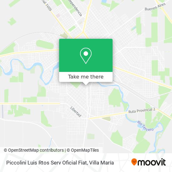 Mapa de Piccolini Luis Rtos Serv Oficial Fiat