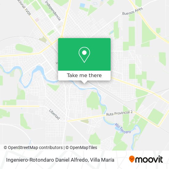 Mapa de Ingeniero-Rotondaro Daniel Alfredo