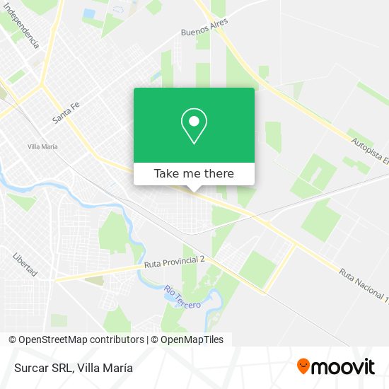 Mapa de Surcar SRL