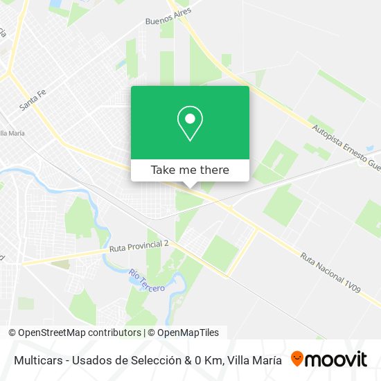 Multicars - Usados de Selección & 0 Km map