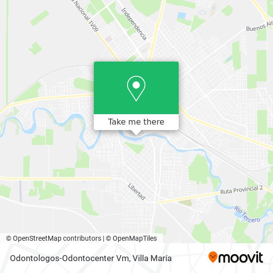 Odontologos-Odontocenter Vm map