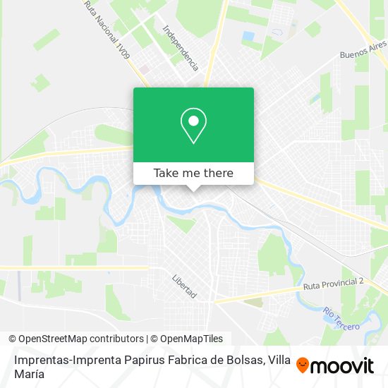 Mapa de Imprentas-Imprenta Papirus Fabrica de Bolsas