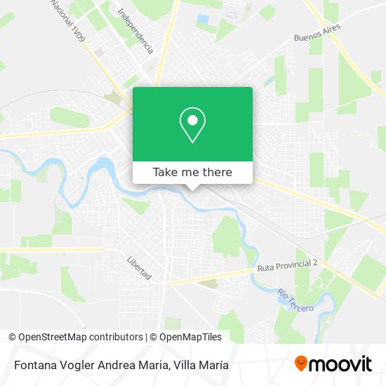 Fontana Vogler Andrea Maria map