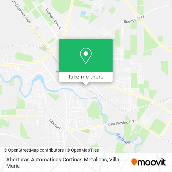 Mapa de Aberturas Automaticas Cortinas Metalicas