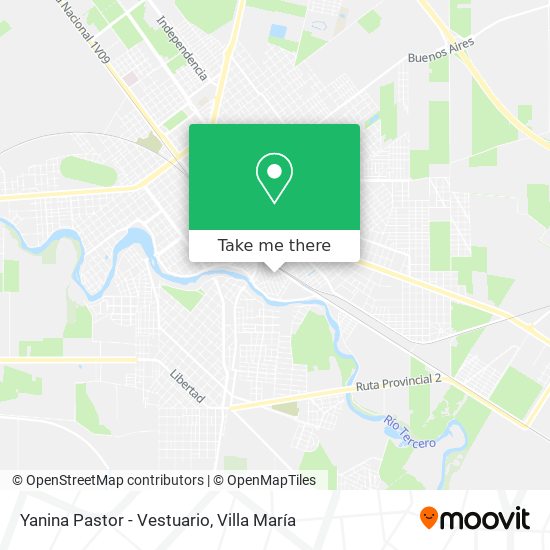 Yanina Pastor - Vestuario map