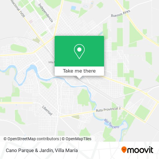 Mapa de Cano Parque & Jardín