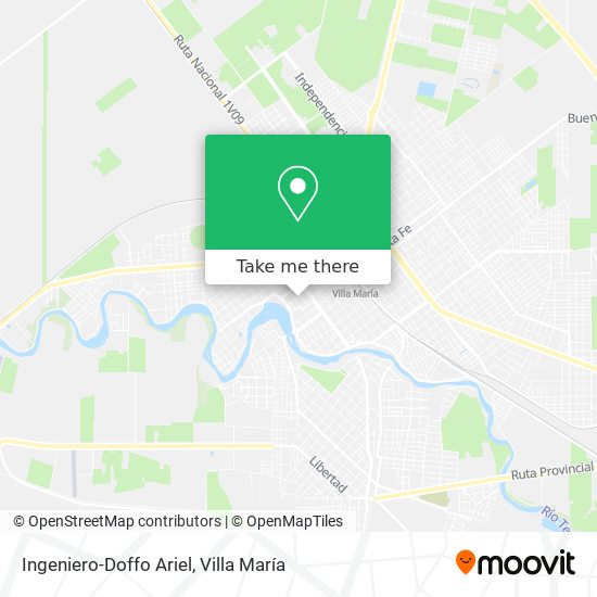 Ingeniero-Doffo Ariel map
