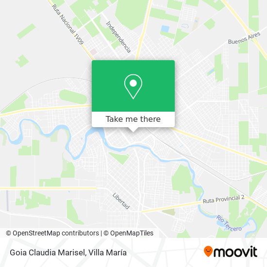 Goia Claudia Marisel map