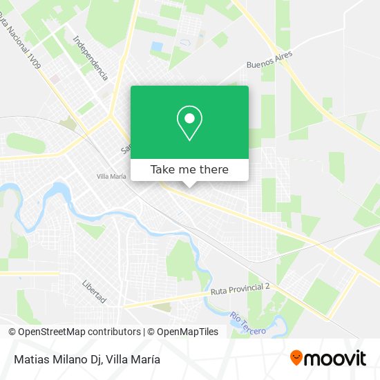 Matias Milano Dj map